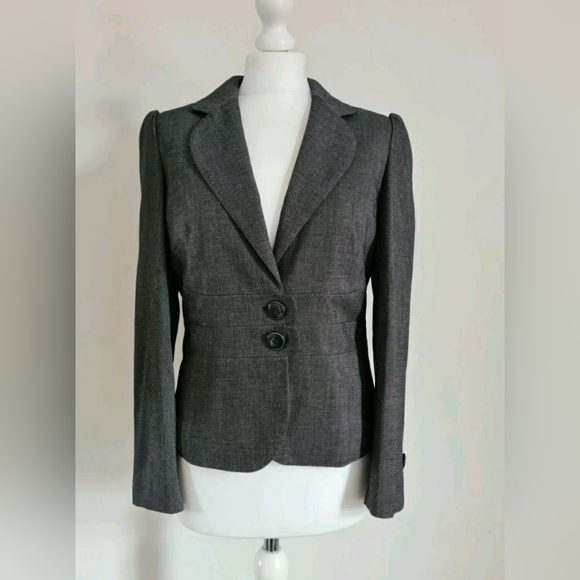 Marks & Spencer Jackets & Blazers - Marks & Spencer grey jacket size 12 blazer button fastening